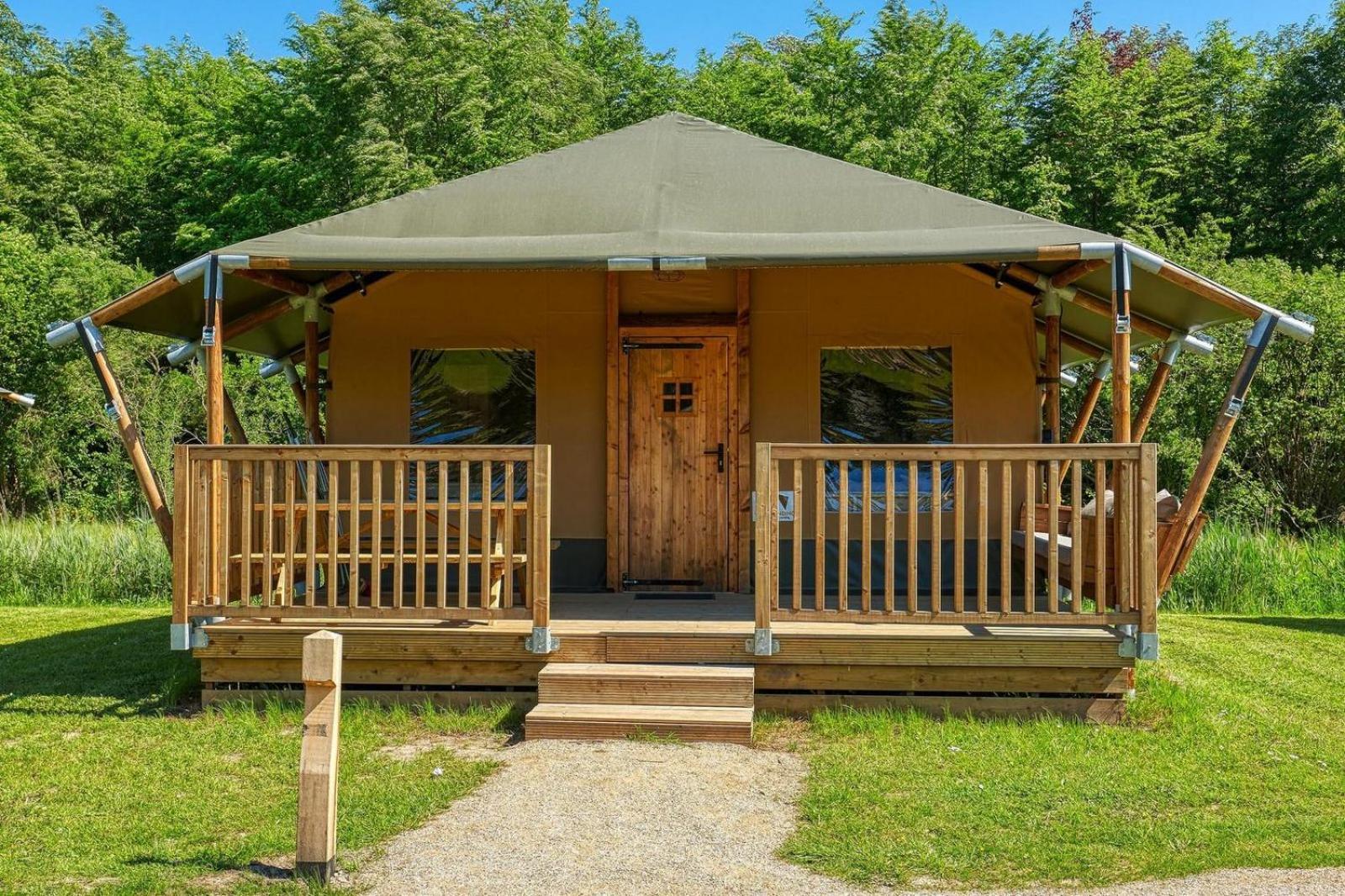 Glamping Lodge With Eco-Wellness Zeewolde Esterno foto